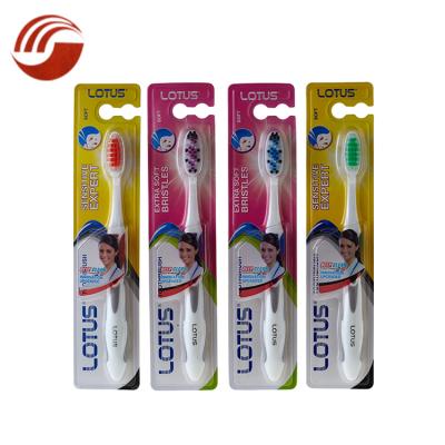 China Household Daily Use Custom Soft Toothbrush Adult Cleaning Toothbrush for sale