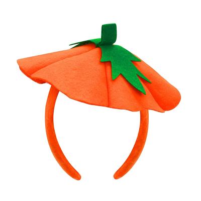 China Party Makers Wholesale Halloween Pumpkin Headband Headwear Hat Halloween Props for sale