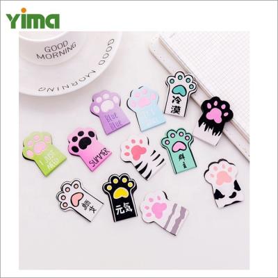 China Africa Shape Fashion Animal Magnetic Cat Handmade Bookmark for sale