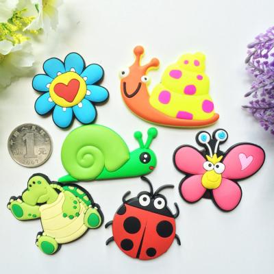 China Factory Animal High Quality Custom Make Soft PVC 3d Fridge Magnets Tourism Souvenir for sale