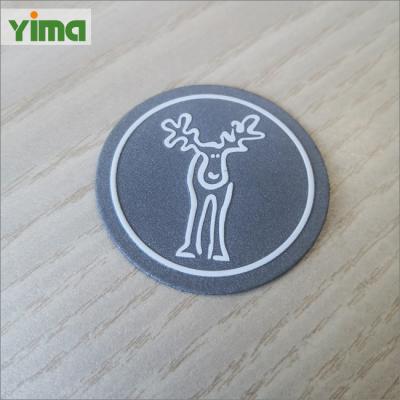 China Viable Copy Your Own Clothing Labels Made By Silicone TPU Leather for sale