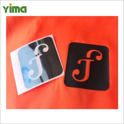 China High Quality Sustainable Small Batch 3D PVC Custom Silicone Heat Iron On Transfer Patch For Apparel for sale