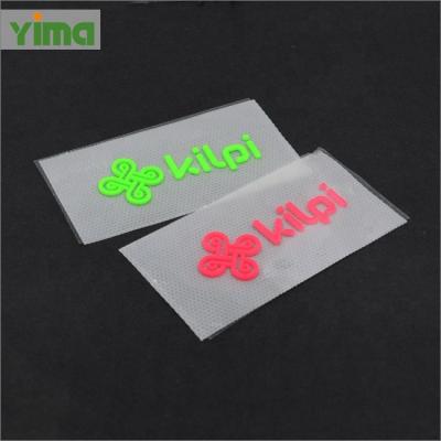 China Lasting 20 Years Heat Transfer Custom LOGO 3D Embossed TPU PVC Flock Silicone Iron On Patch Printing Heat Transfer Labels for sale