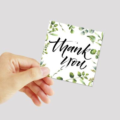 China Modern Custom Business Greeting Card Postcard Gift Thank You Cards for sale