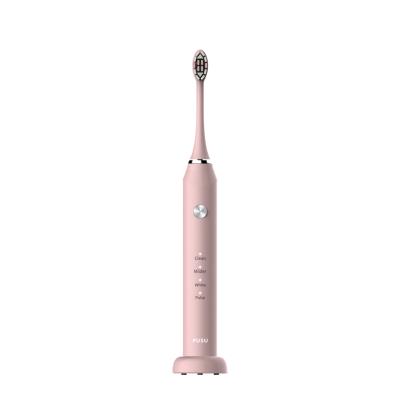 China Rechaegeable Powered KT5 Automatic Soft Bristle Vibrating Powered Rechargeable Sonic Electric Toothbrush Cute For Baby Kids Children for sale