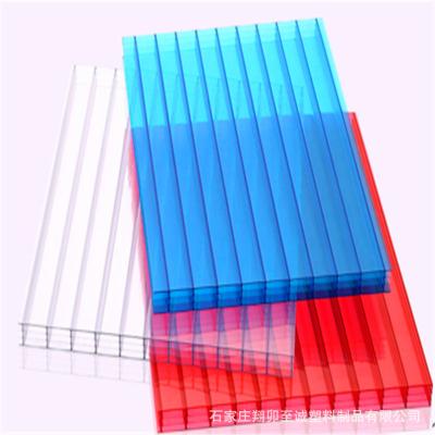 China 2021 contemporary hot sale color PC 10mm honeycomb polycarbonate panel for greenhouse building parking lot for sale