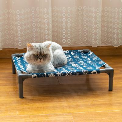 China Removable And Washable Red Cat Mat Mattress Pet Products Four Seasons Universal Cool Net Of Stocked Cats' Nest Summer Dog's Nest for sale