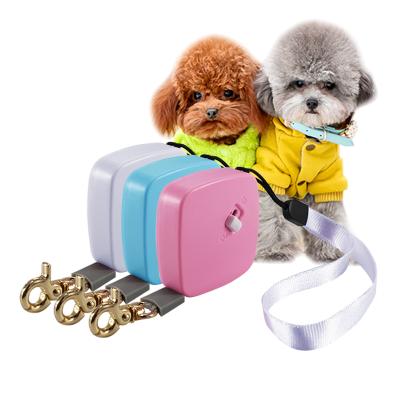 China Smart Portable Retractable Adjustable Shockproof Walking Free Harness Stocked Hands Rope Leash Dog Harness Pet Durable Material for sale