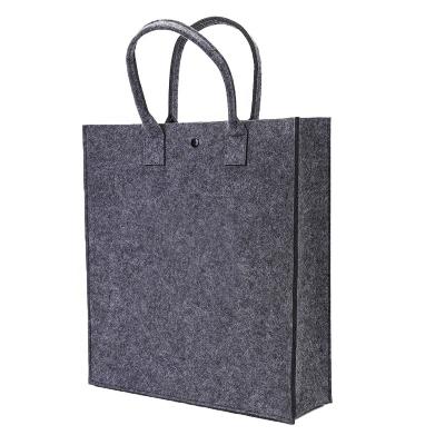 China High Quality Fashion Cheap Shoulder Hand Felt Women Felt Handbag Carry Shopping Tote Gift Bag for sale