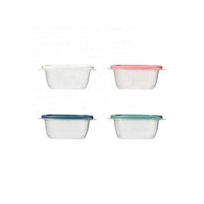 China Freshness Preservation WANFU Plastic Airtight Food Storage Container Set Bento Lunch Box with Lid for sale