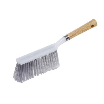 China Sustainable WANFU Wooden Handle Counter Dusting Brush Duster Cleaner for  Bedroom Carpet Sofa Cotton Bedding for sale