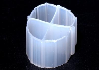 Cina HDPE vergine bianco 12mm x 9mm di corpo filtrante di Biocell di colore degli acquari in vendita