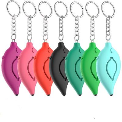 China 2023 Plastic New Hot Selling Type Of Sheet Alarm Self-defense Key Chain For Women And Children Personal Self-defense Kit Alarm Key Chain Set for sale