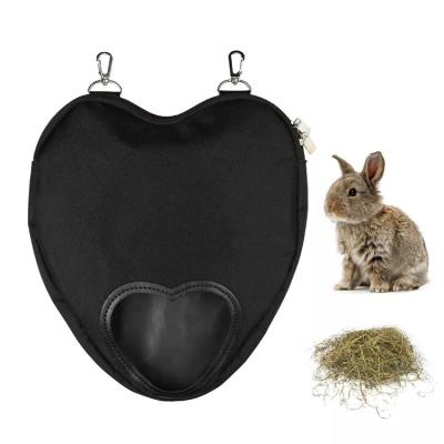 China Viable Rabbit Hanging Wholesale and Retail Guinea Pig Hay Feeder Pouch Bag for Chinchilla Hamsters and Small Animals for sale