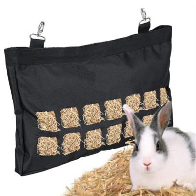 China Hay Bag Hanging Pouch Animal Feeder Feeder Container Guinea Pig Rabbit Small Pampers High Quality for sale