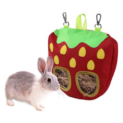 China Viable Hot Selling Small Animals Hay Little For Rabbit Rabbit Hay Feed Box Storage Bags Amazon High Quality Pet Hamster for sale