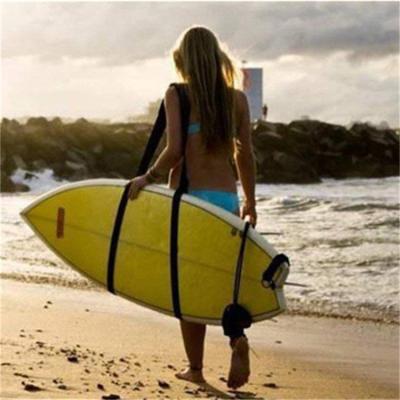 China Durable Comfortable Surfboard Carry Belt Sup Board Carry Belt Adjustable Shoulder Strap Surfing Accessories Surf Board Carry Strap for sale