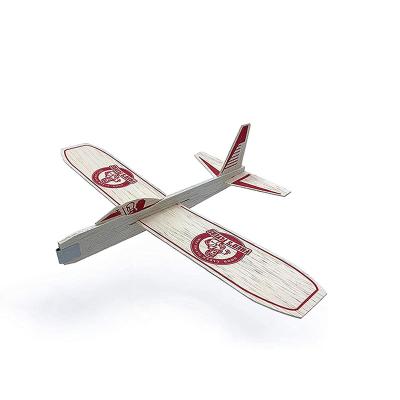 China 100% Balsa Wood Gliders Bulk Wholesale Handmade Propeller Planes For Kids for sale