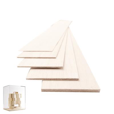 China OEM chinese balsa wood panel for ship aeromodelo flat balsa model kits with juguetes madera balsa wood panels for sale