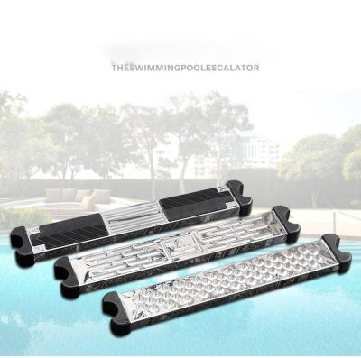 China Reinforced stainless steel stainless steel escalator pedal for swimming pool pool ladder footboard for sale