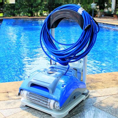 China Bristle& dolphin M200 high quality automatic brush pool cleaner / swimming pool robot for sale