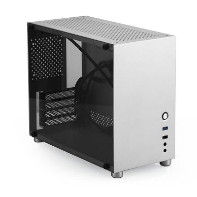 China Aluminum PSU Cabinet 24.5 x 21.5 Motherboard BOX 100 Desktop Gaming Joyee HX Computer Case Handle ATX for sale