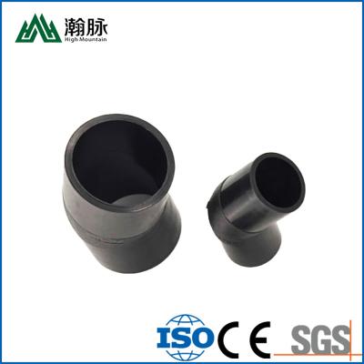 China Customizable Hdpe Pipe Fittings Flexible Elbow Pe Fittings For Water Irrigation for sale