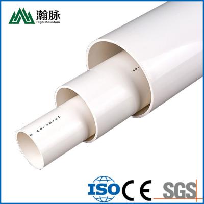 China 5 Inch 8 Inch Plastic Pvc Water Pipe Prices List For Water Supply Or Drainage for sale