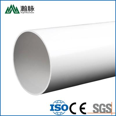 China Großer Durchmesser-PVC leiten 110mm 160mm 200mm PVC-Wasserversorgungs-Bewässerungs-Abflussrohr zu verkaufen