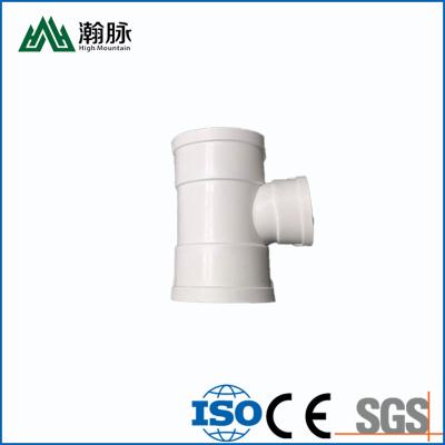 China 10 Inch Diameter PVC Drainage Pipe Fittings 50mm DN800mm Customized for sale