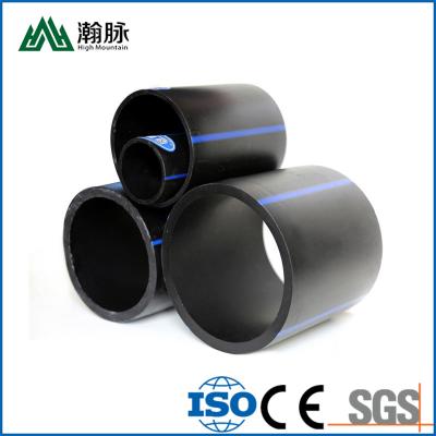 China Black PE Water Irrigation Supply Pipe Plastic Underground DN1000mm for sale