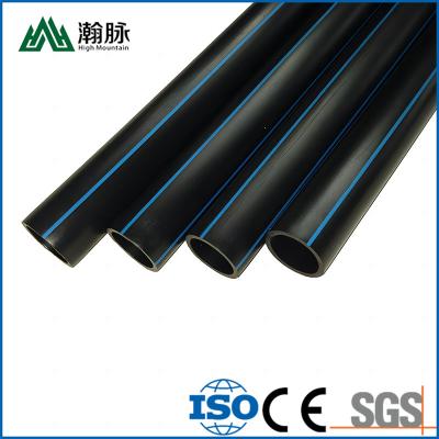 China HDPE Irrigation Drainage Pipe Plastic Water Supply Pe Pipes Black for sale