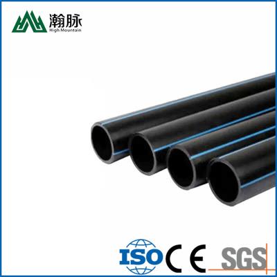 China 2 Inch Polyethylene Water Pipe Black Hdpe Water Pipes For Agricultural Irrigation for sale