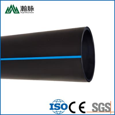 Chine Pipe à eau en PE100 HDPE noir SN8 200mm 300mm 400mm Pour le système de drainage à vendre