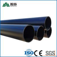 China Plastic HDPE Water Supply Pipes Chemical Resistant PE100 400 500 630 for sale