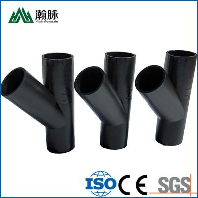 Chine Garnitures de tuyau de drainage de HDPE de siphon la même pièce en t en 