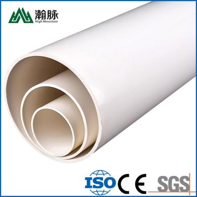 Cina Di drenaggio del PVC tubo per fognatura 50 75 110 160 315mm che gli anti alcali il tubo del PVC del rifornimento idrico in vendita