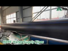 High Density HDPE Water Supply Pipes Polyethylene Large Diameter