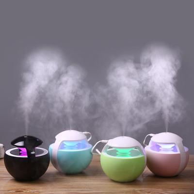 China Portable Mini Car Air Purifier USB Humidifier 450ml Ultrasonic Cool Mist Humidifier for sale