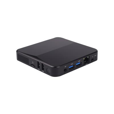 China For New Fanless Intel Gemini Lake J4115/J4105 8GB DDR4 Windows Mini PC Micro PC Computer Home and Student with Kensinton Lock VESA Mount Slot for sale