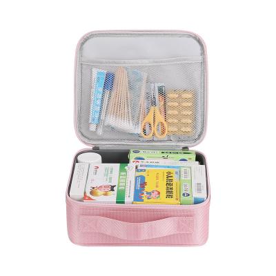 China Wholesale Portable Custom Oxford Cloth Color Color High Quality Oxford Cloth Family Medicine Kit For Travel Carrying for sale