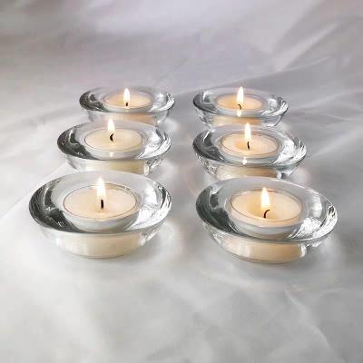 China Small Clear Votive Glass Simply Eco-Friendly Candle Holders for sale