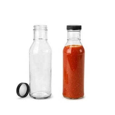 China Factory Direct Sale New Style BBQ Sauce Caps Plastic Bottle Of Sauce With White Tinplate Cap For Home Kitchen Use for sale