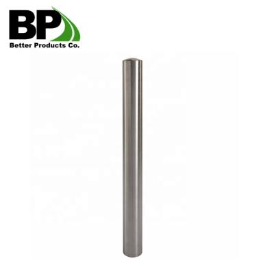 China Superior Corrosion Prevention Hot Dipped Galvanized Surface Mounted Steel Bollard for sale