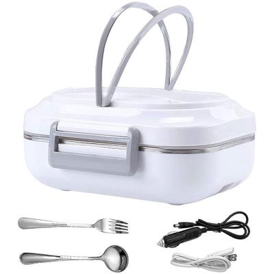 China 2022 Viable New Hot Selling Multifunctional Portable Mini Stainless Steel Car Office And Safety Electric Heating Home Lunch Box for sale