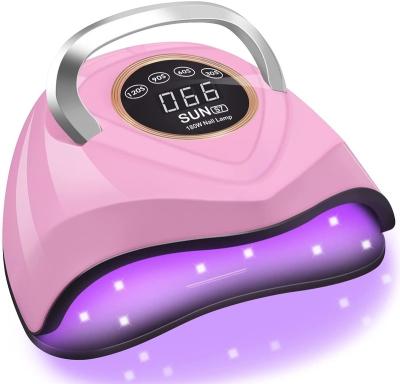 China 180W UV Lamp with 48 LED Beads 180W Manicure Polishing UV Dryer and Handheld Gel LED Nail Curing Lamp Beauty Salon Manicure Equipment for sale