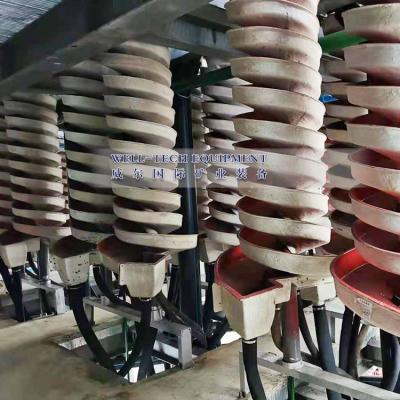 China Ore Concentration Silica Sand Spiral Concentrator Silica Sand Washing Plant for sale