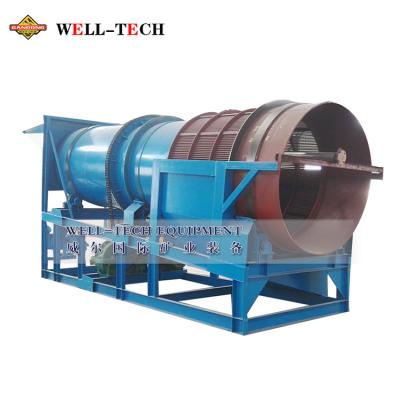 China Factory alluvial alluvial trommel washing gold mining rotary ore scrubber for sale for sale