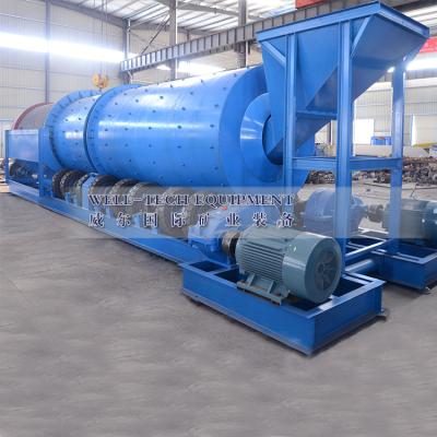 China Clay Sand Gold Alluvial Mineral Wash Plant Heavy Duty Rotary Scrubber for sale