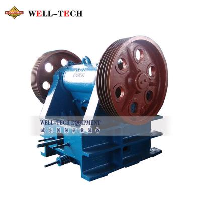 China Granite Gold Copper Rock Crusher Plant Mining Jaw Crusher With Spare Parts for sale